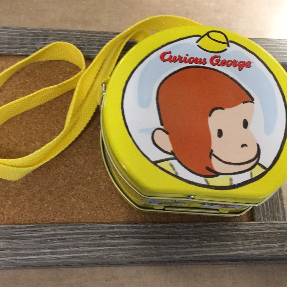 Vintage Curious George Tin Purse